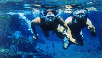 Deep sea Snorkelling at Elephant Beach